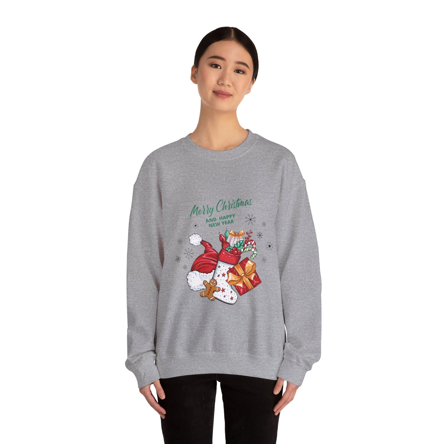 Merry Christmas Unisex Heavy Blend™ Crewneck Sweatshirt