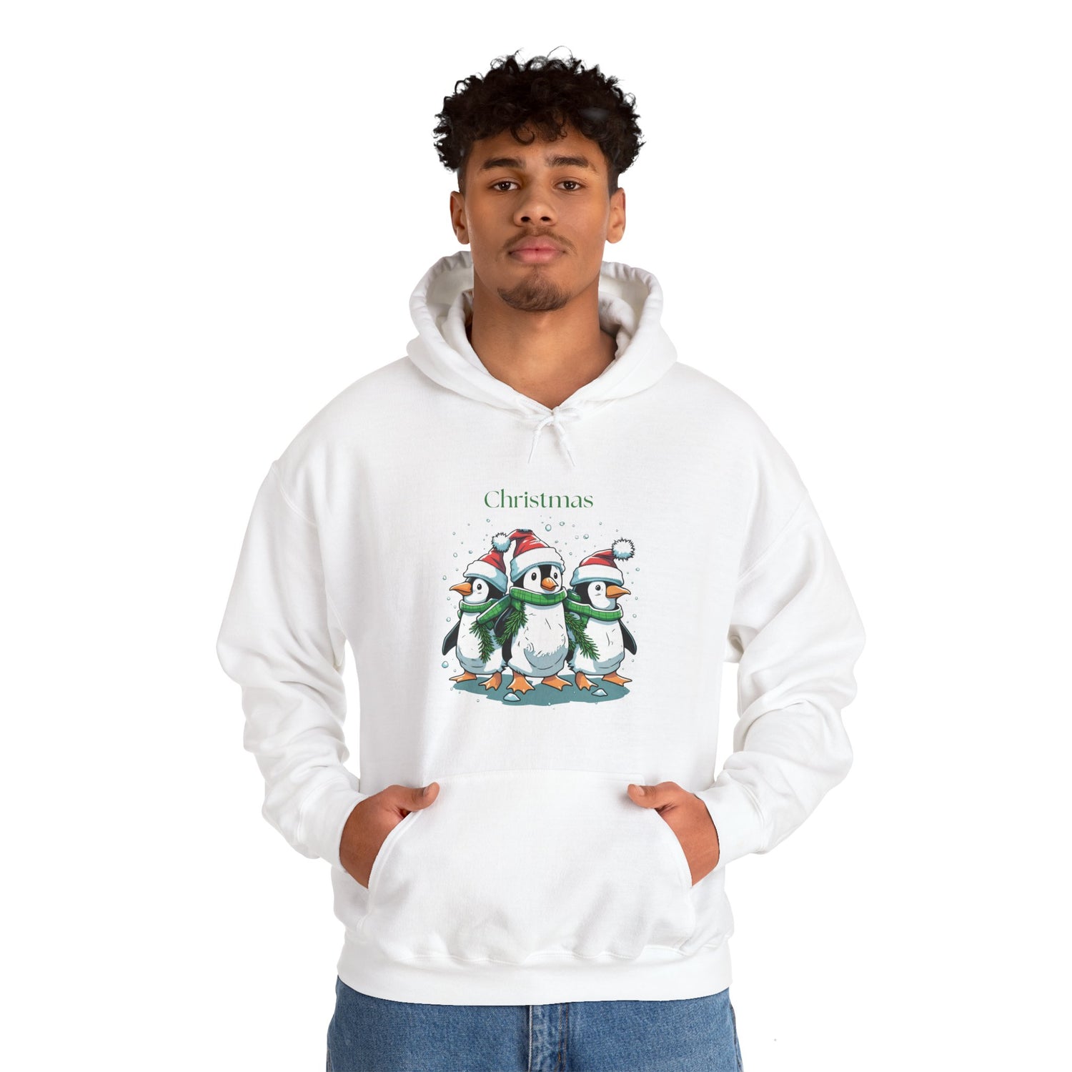 Christmas Unisex Heavy Blend™ Hooded Sweatshirt