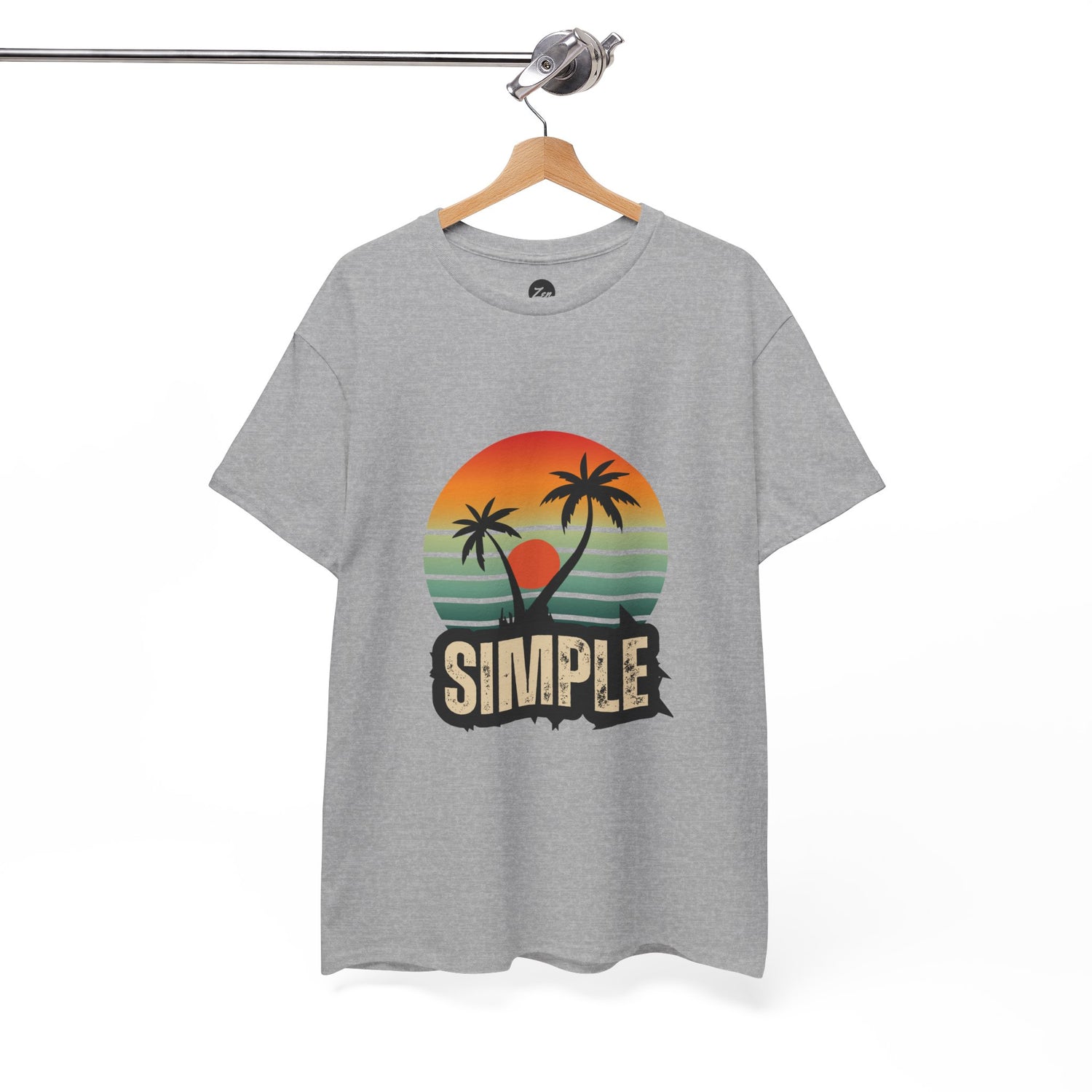 Simple Unisex Heavy Cotton Tee