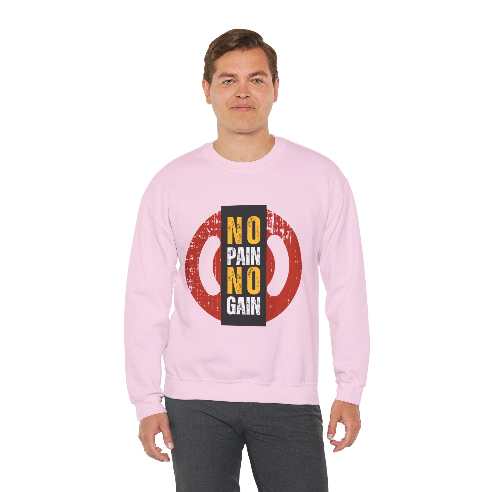 No Pain No Gain Unisex Heavy Blend™ Crewneck Sweatshirt