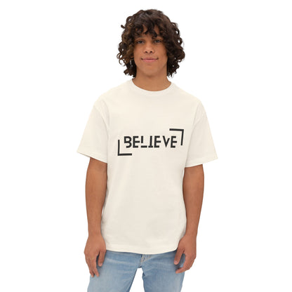 Believe Unisex Oversized Boxy Tee