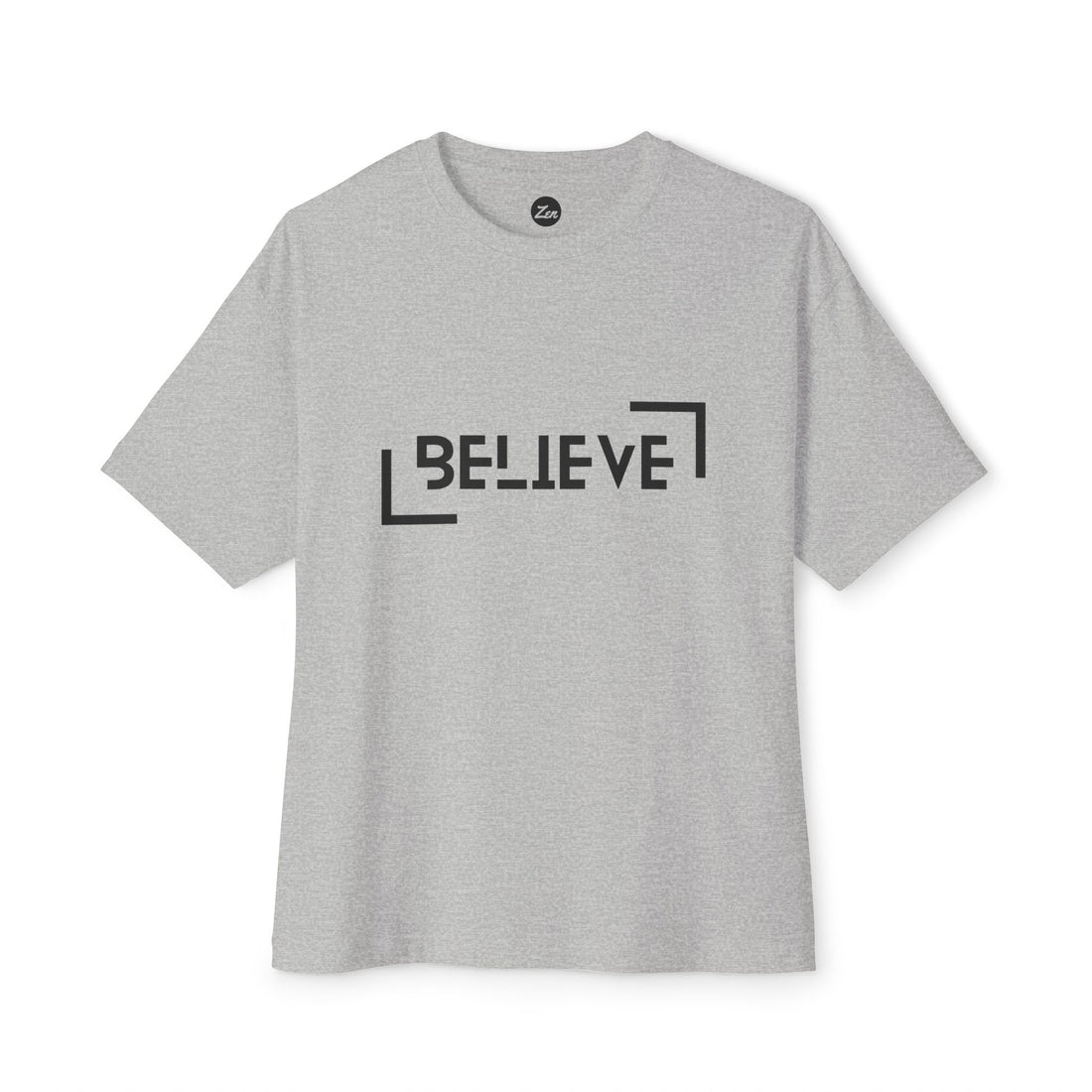 Believe Unisex Oversized Boxy Tee