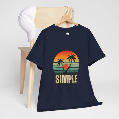 Simple Unisex Heavy Cotton Tee