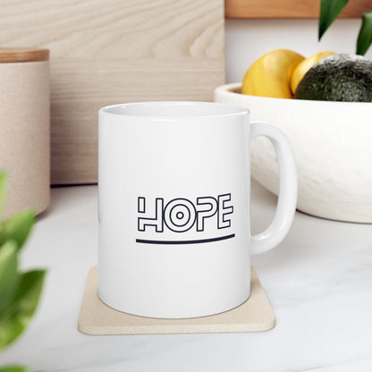 Hope Ceramic Mug, (11oz, 15oz)