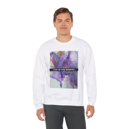 Live in the Moment Unisex Heavy Blend™ Crewneck Sweatshirt