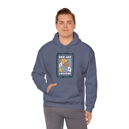 You Are Awesome Unisex Heavy Blend™ Hooded Sweatshirt