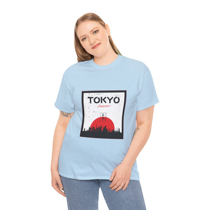 Tokyo Unisex Heavy Cotton Tee