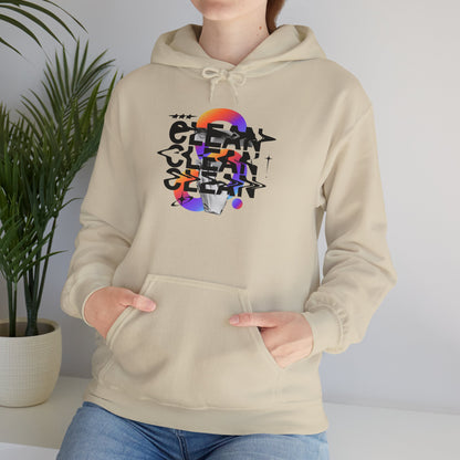 Clean Unisex Heavy Blend™ Hooded Sweatshirt