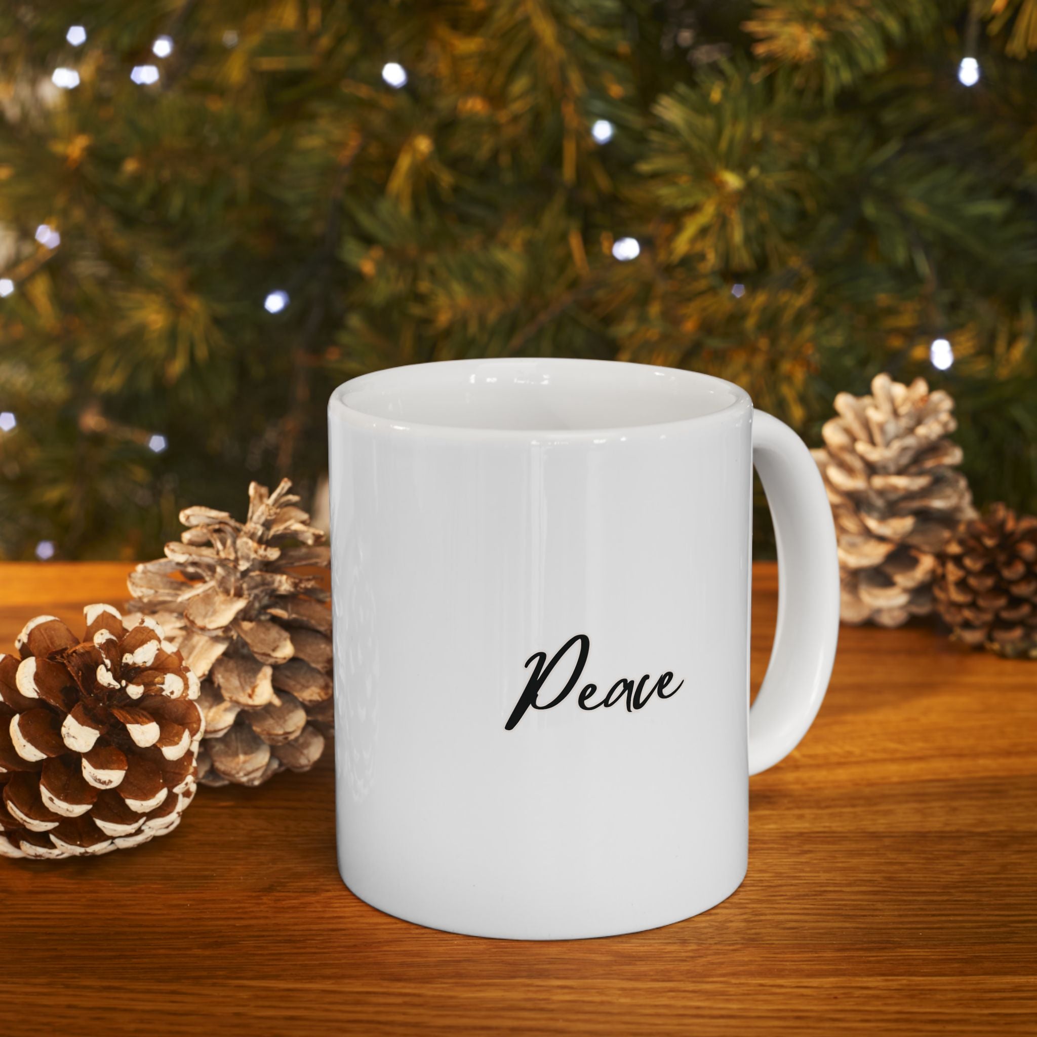 Peace Ceramic Mug, (11oz, 15oz)