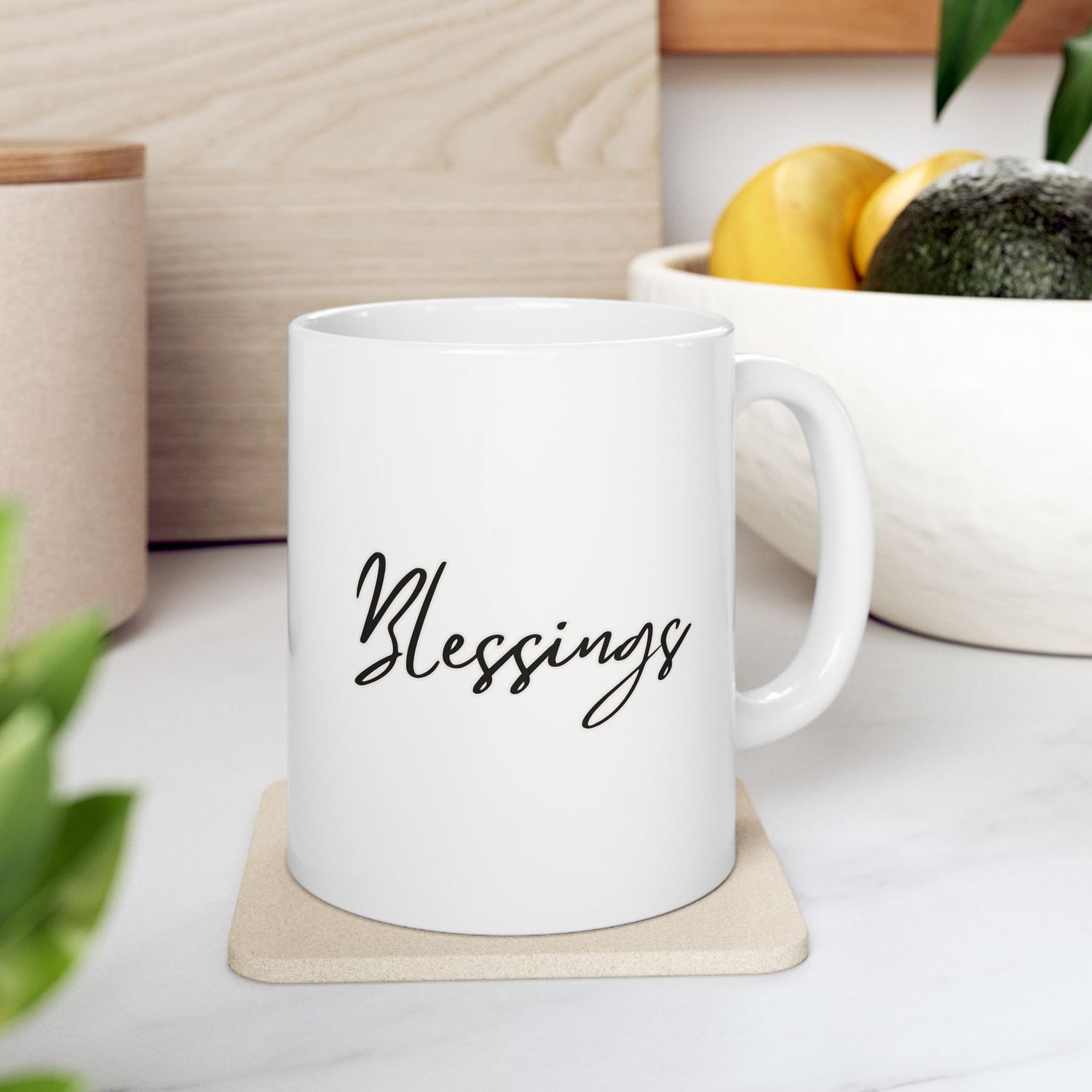 Blessings Ceramic Mug, (11oz, 15oz)