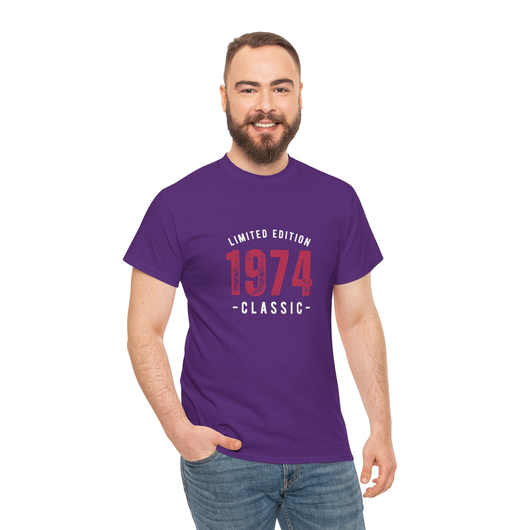 Limited Edition 1974 Unisex Heavy Cotton Tee