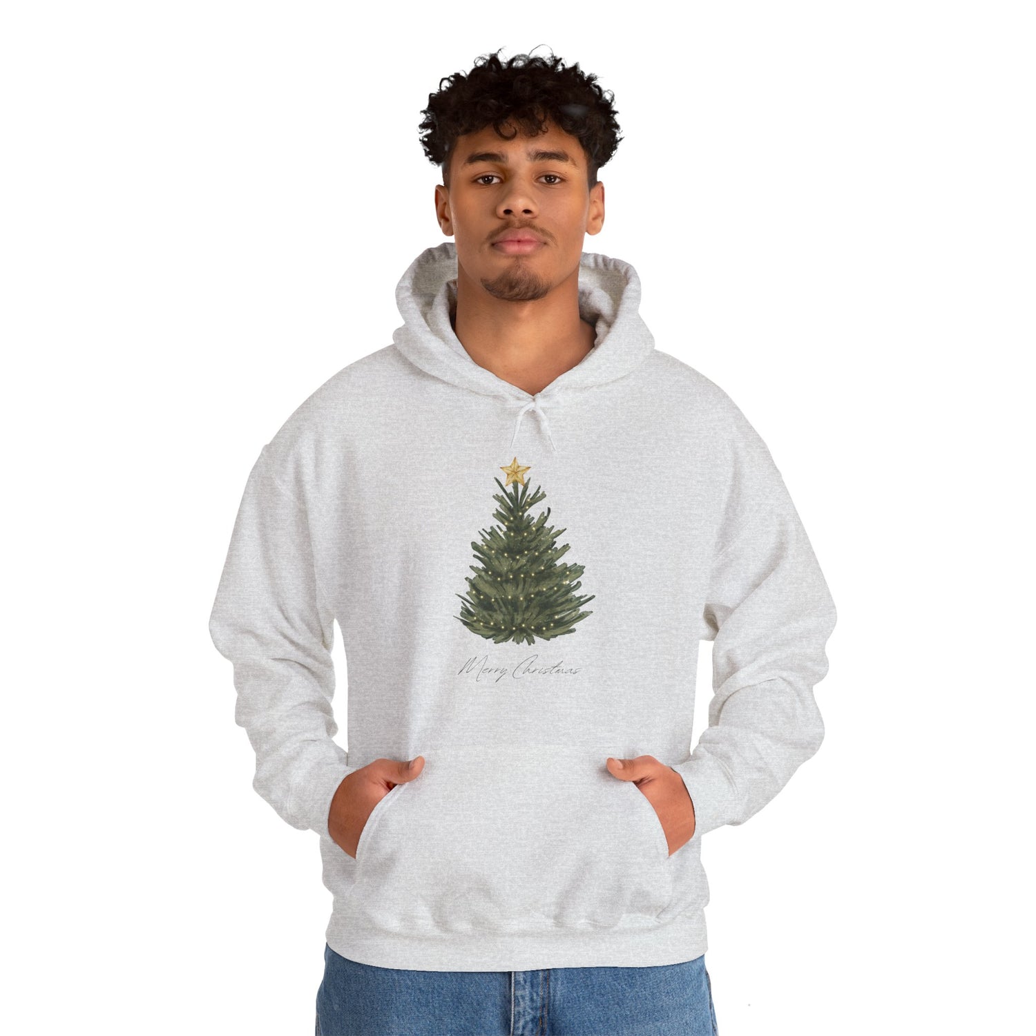 Merry Christmas IV Unisex Heavy Blend™ Hooded Sweatshirt