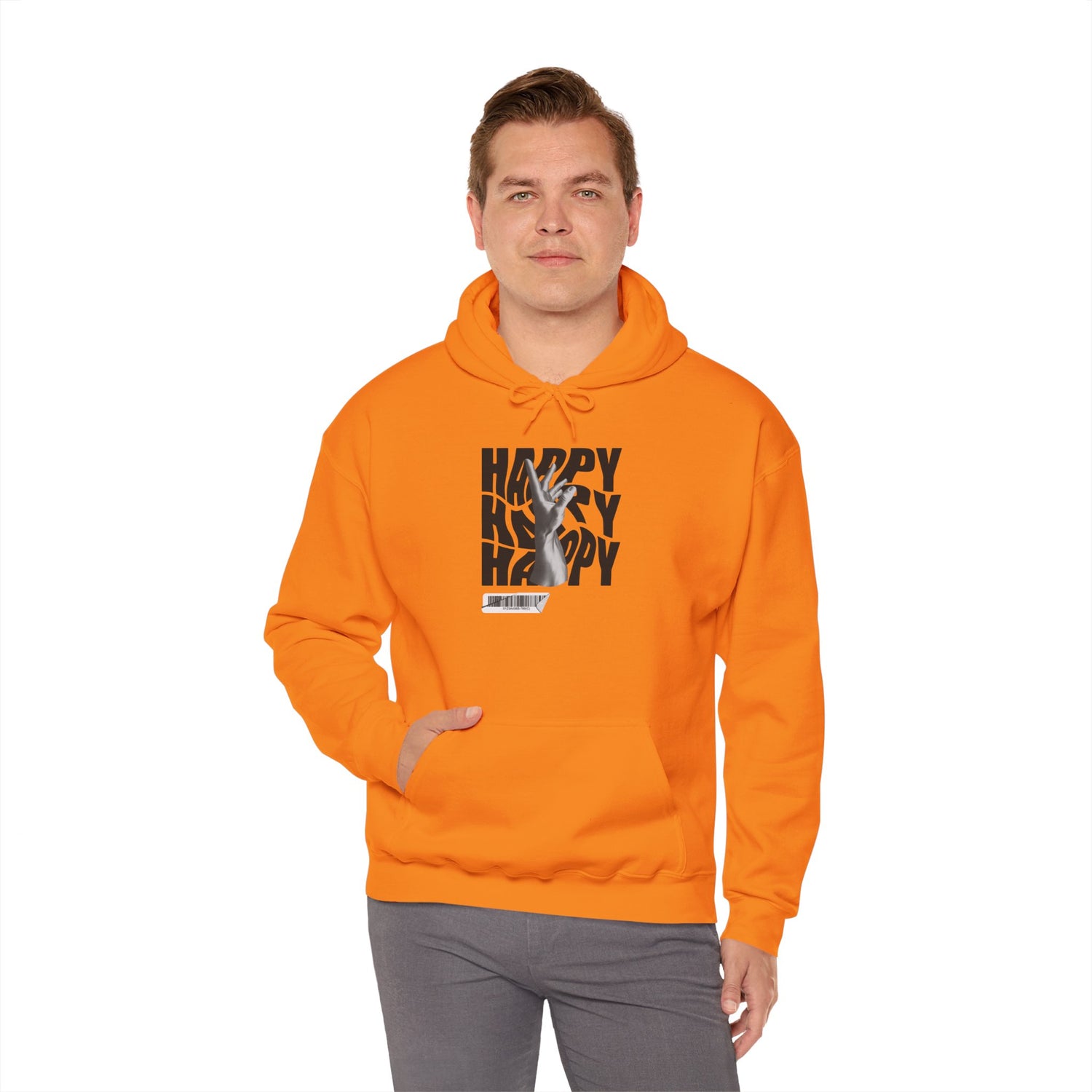 Happy Unisex Heavy Blend™ Hooded Sweatshirt