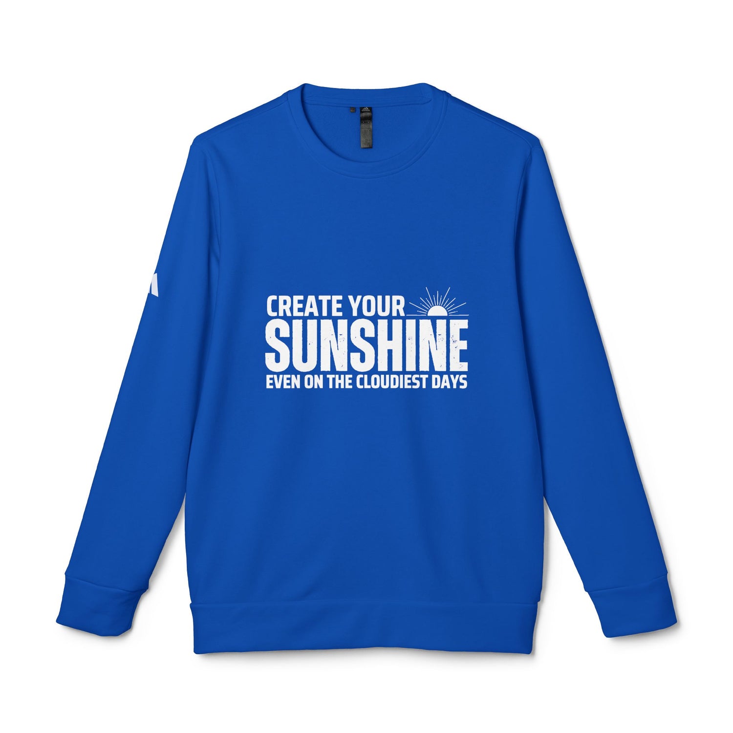 Sunshine adidas Unisex Fleece Crewneck Sweatshirt