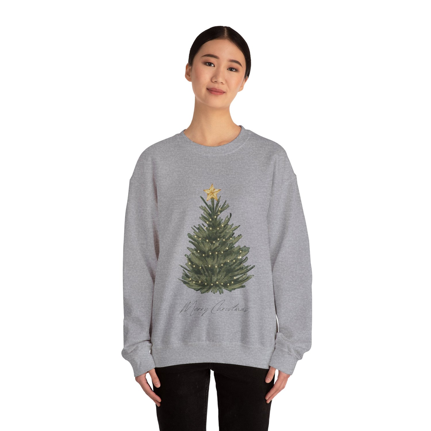 Merry Christmas IV Unisex Heavy Blend™ Crewneck Sweatshirt