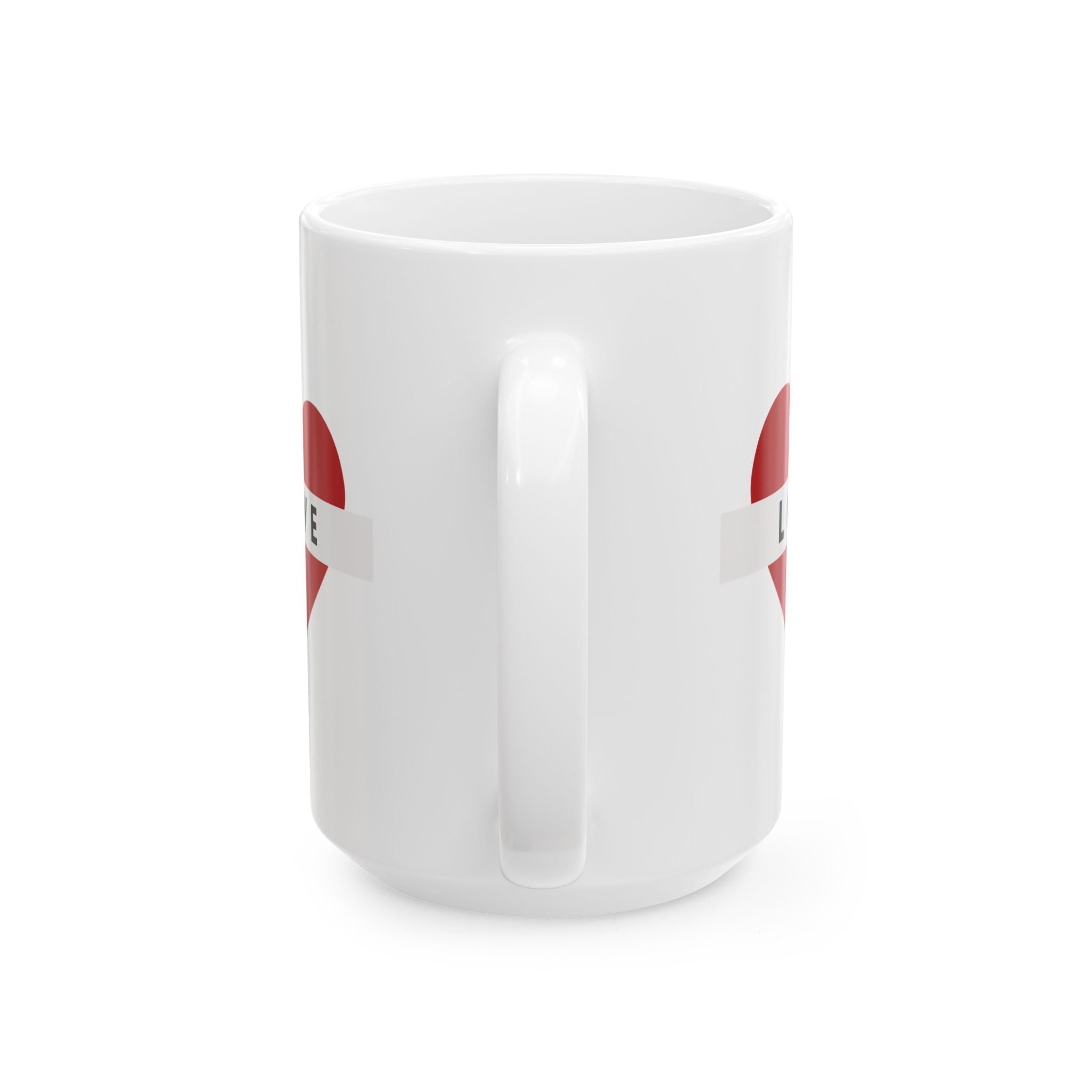 Love Ceramic Mug, (11oz, 15oz)