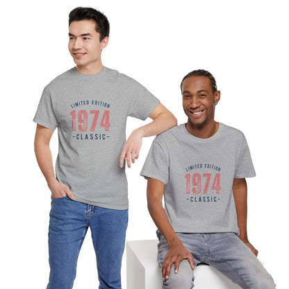 Limited Edition 1974 Unisex Heavy Cotton Tee