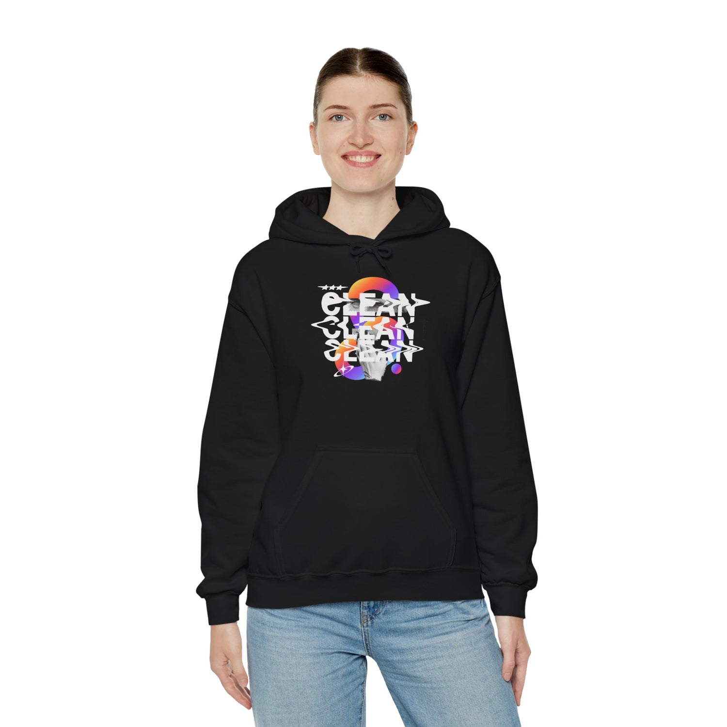 Clean Unisex Heavy Blend™ Hooded Sweatshirt