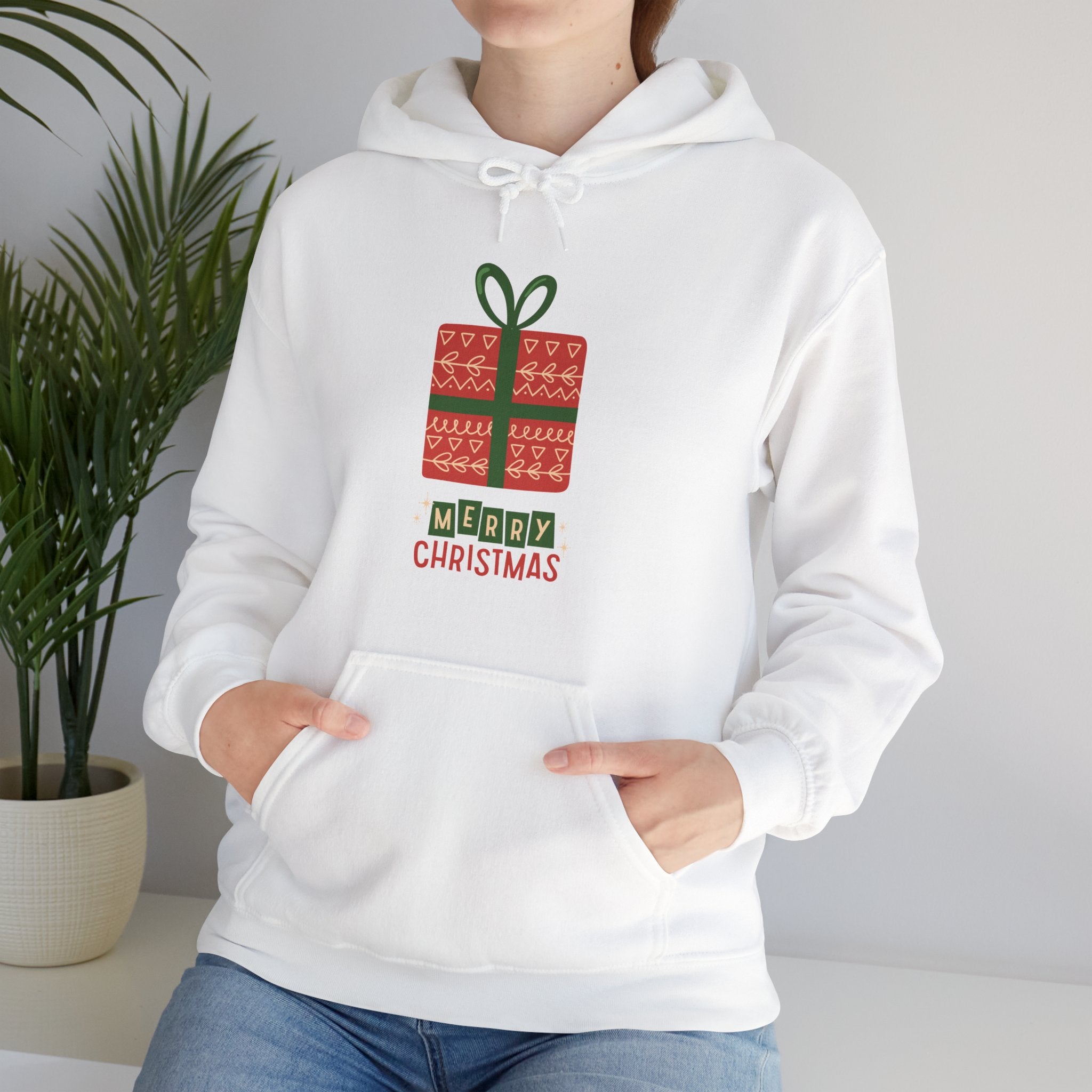 Merry Christmas II Unisex Heavy Blend™ Hooded Sweatshirt