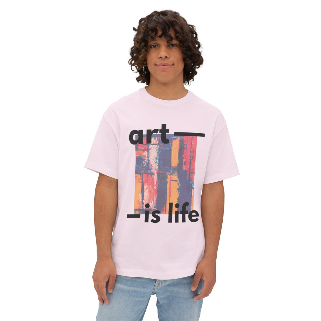 Art Unisex Oversized Boxy Tee