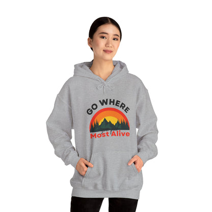 Go Alive Unisex Heavy Blend™ Hooded Sweatshirt