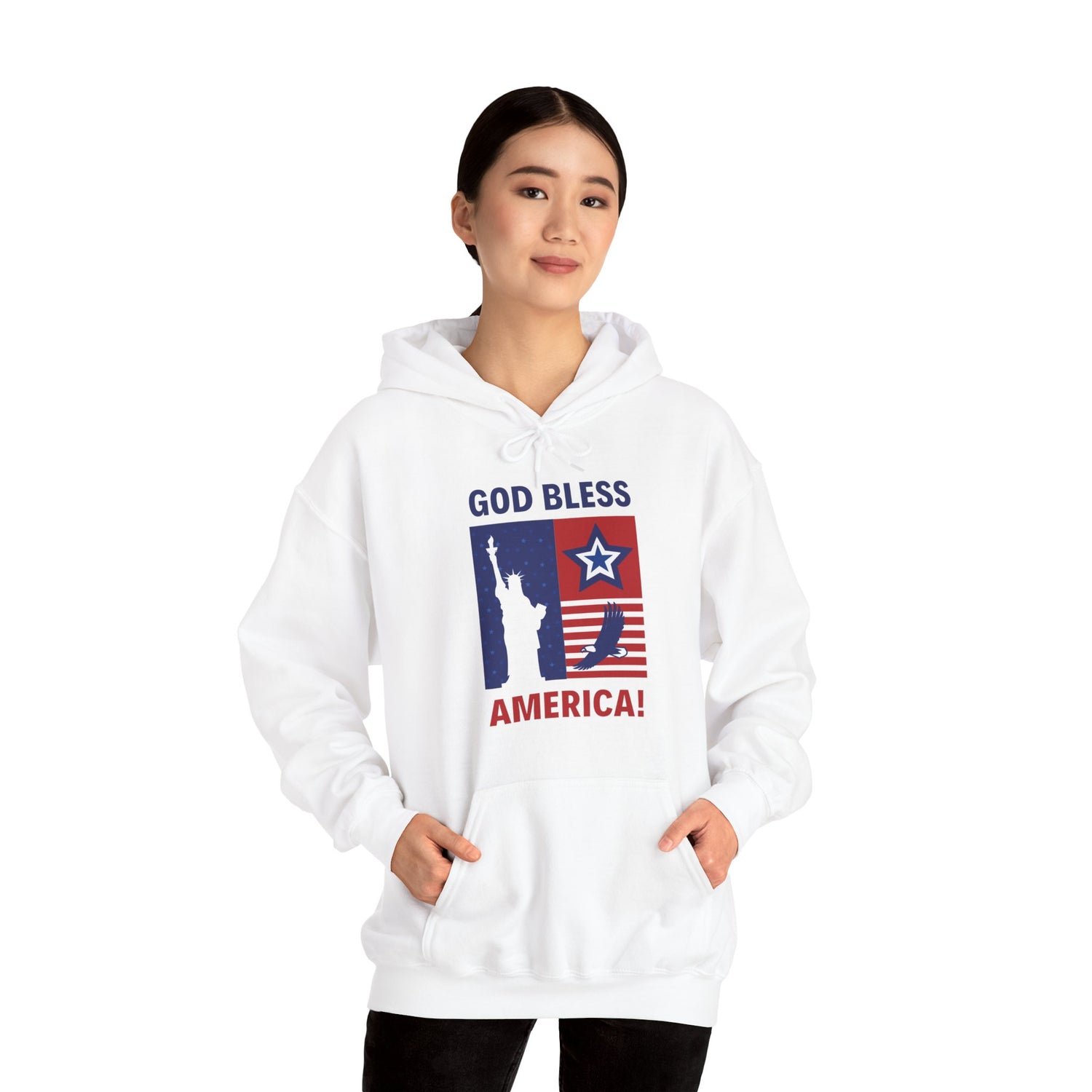 Bless America Unisex Heavy Blend™ Hooded Sweatshirt