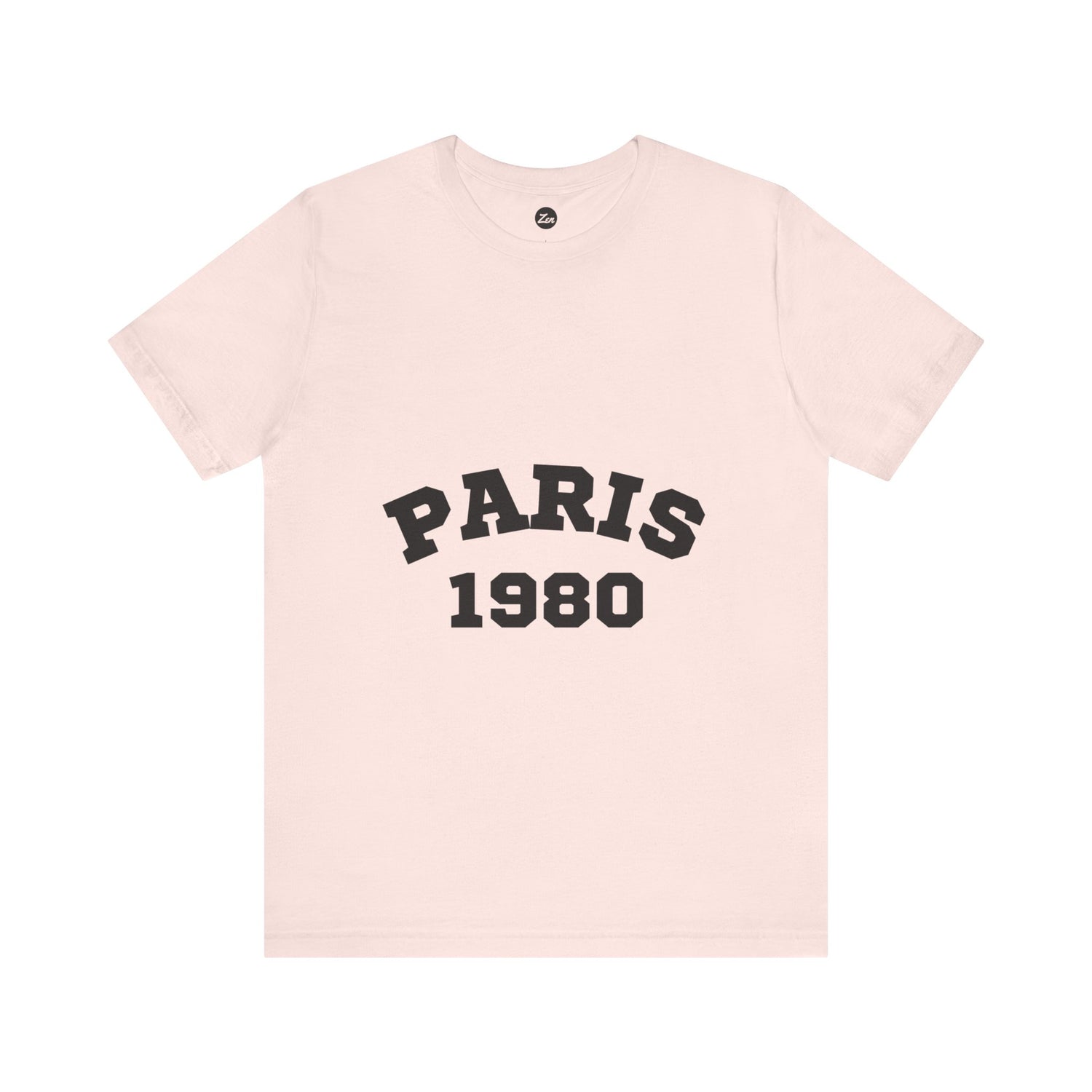 Paris 1980 Unisex Jersey Short Sleeve Tee