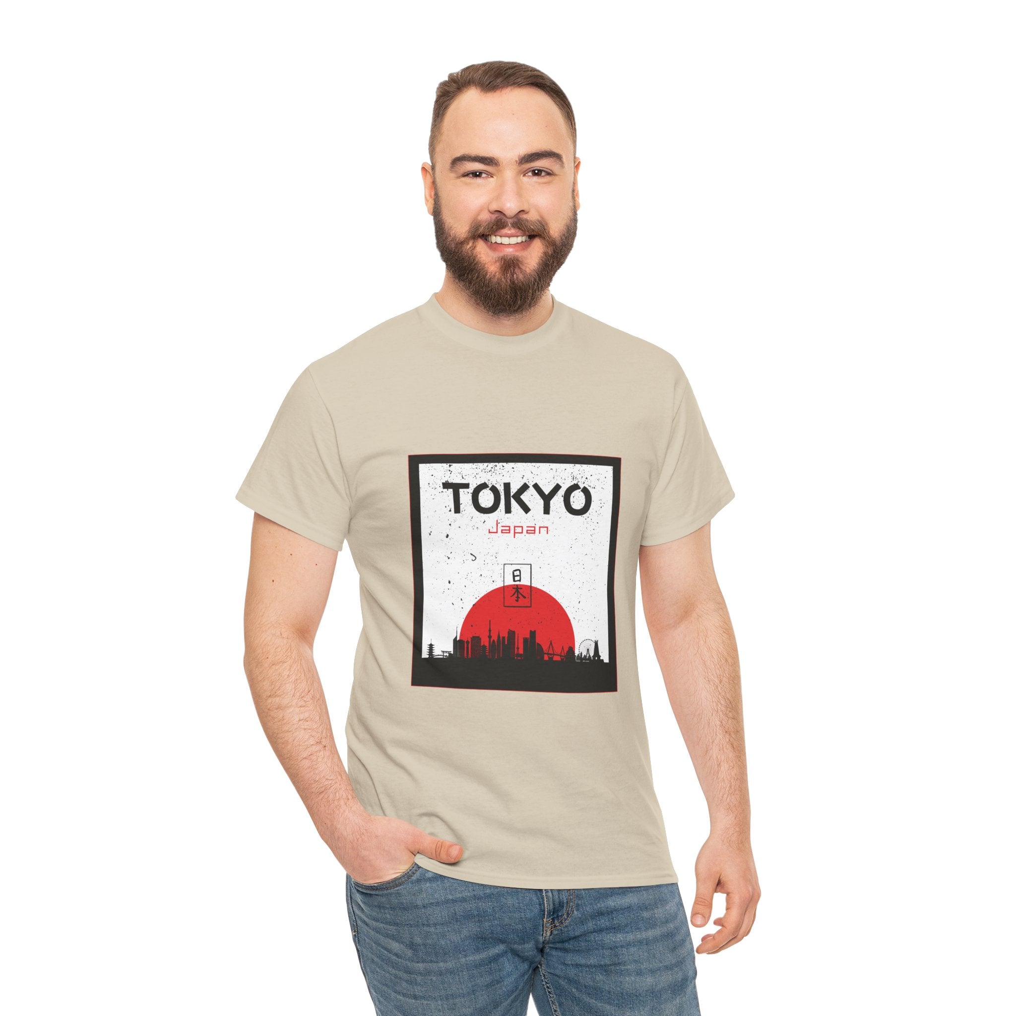 Tokyo Unisex Heavy Cotton Tee