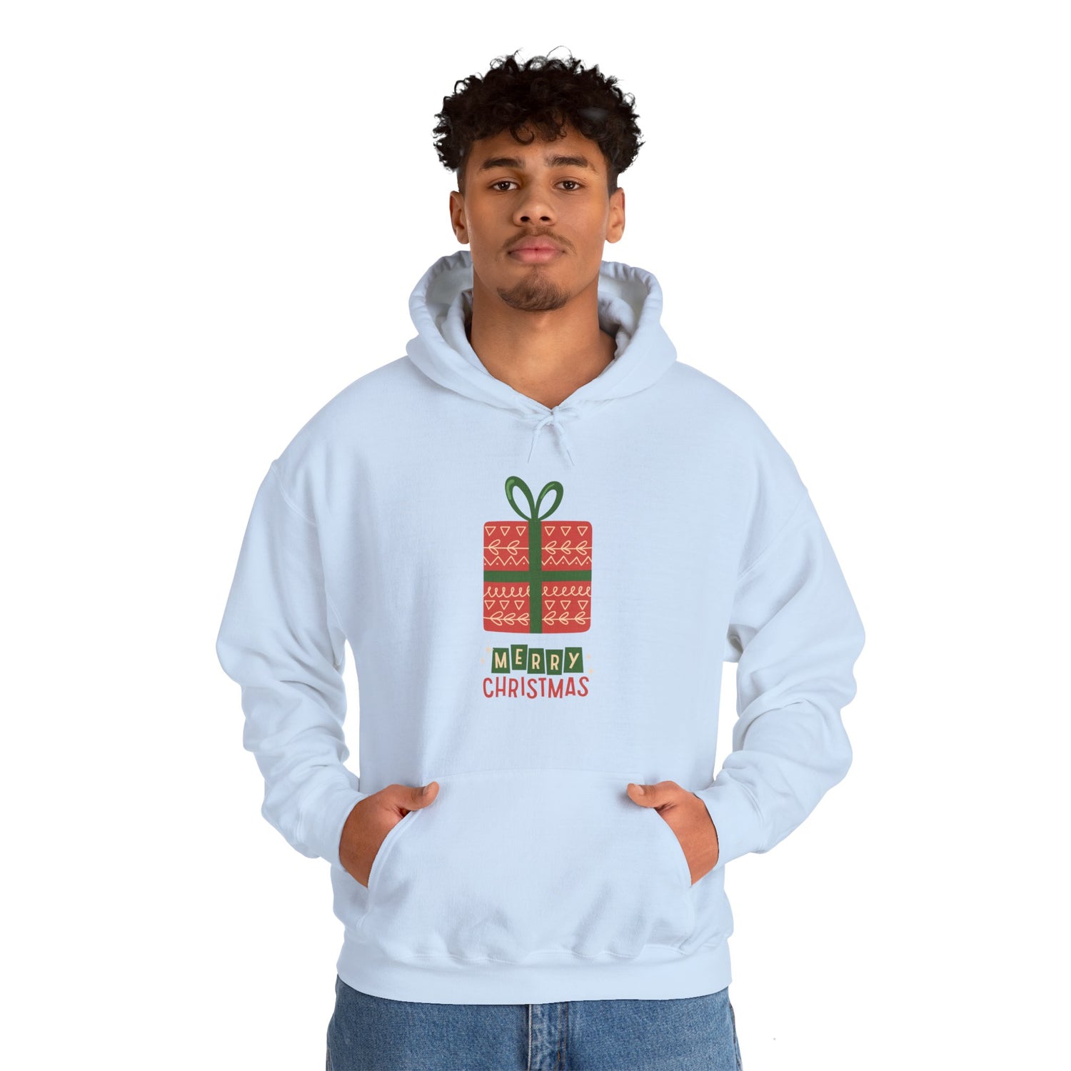 Merry Christmas II Unisex Heavy Blend™ Hooded Sweatshirt