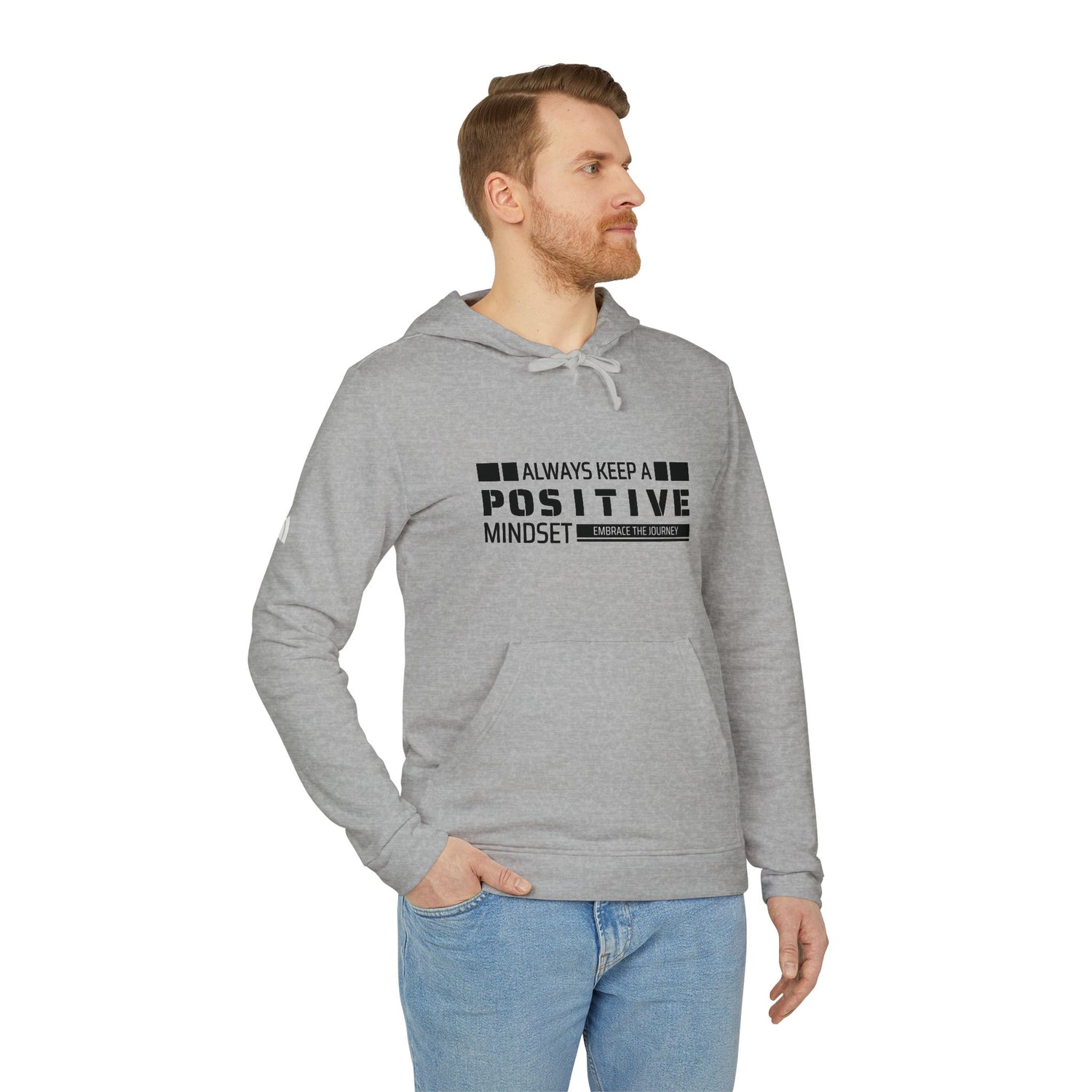 Positive Mindset adidas Unisex Fleece Hoodie