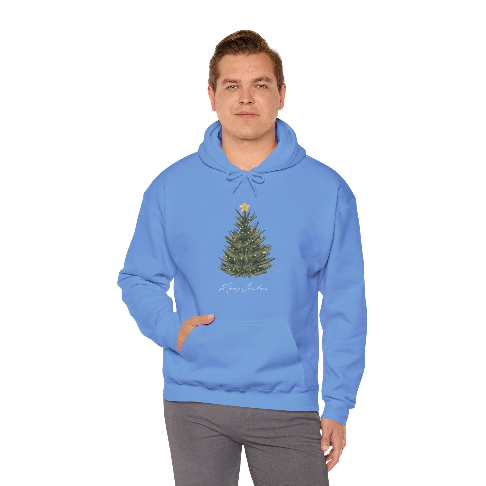 Merry Christmas IV Unisex Heavy Blend™ Hooded Sweatshirt