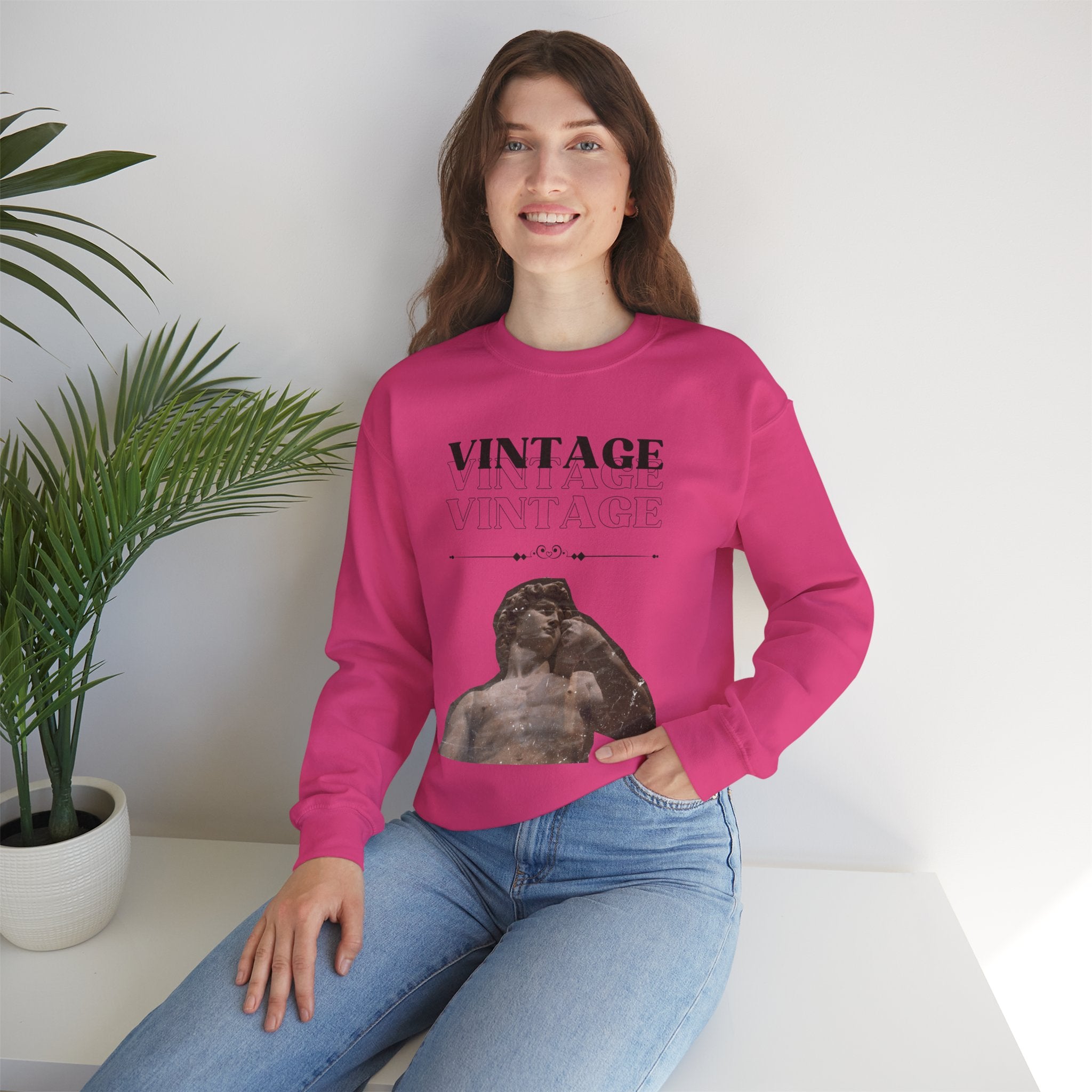 Vintage Unisex Heavy Blend™ Crewneck Sweatshirt