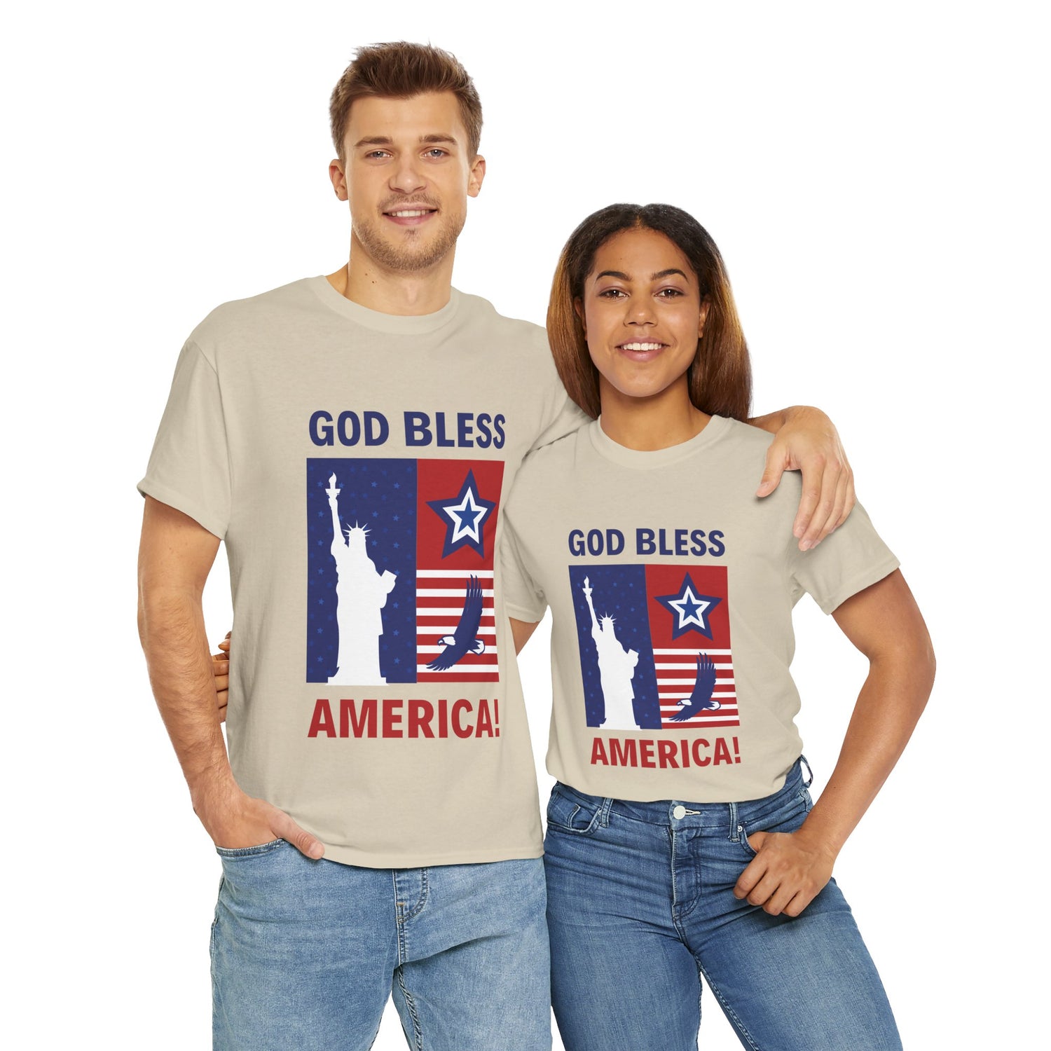 USA Bless Unisex Heavy Cotton Tee