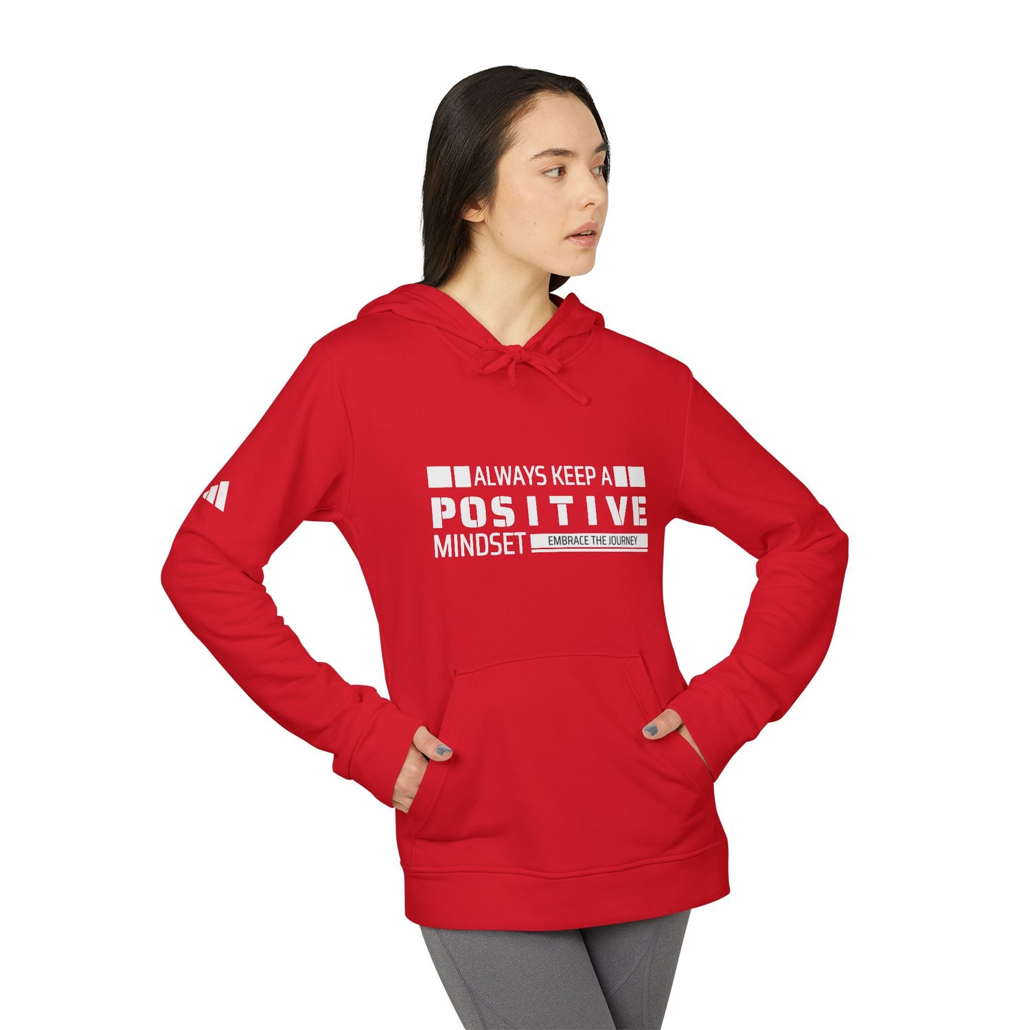 Positive Mindset adidas Unisex Fleece Hoodie