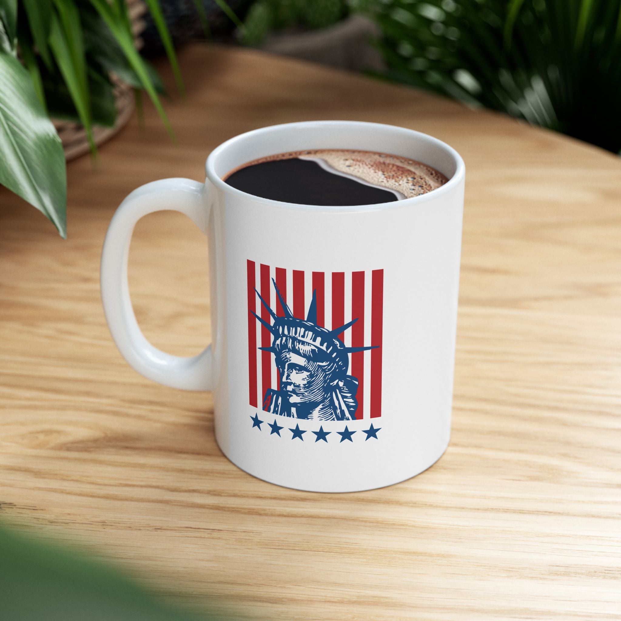 Liberty Ceramic Mug, (11oz, 15oz)