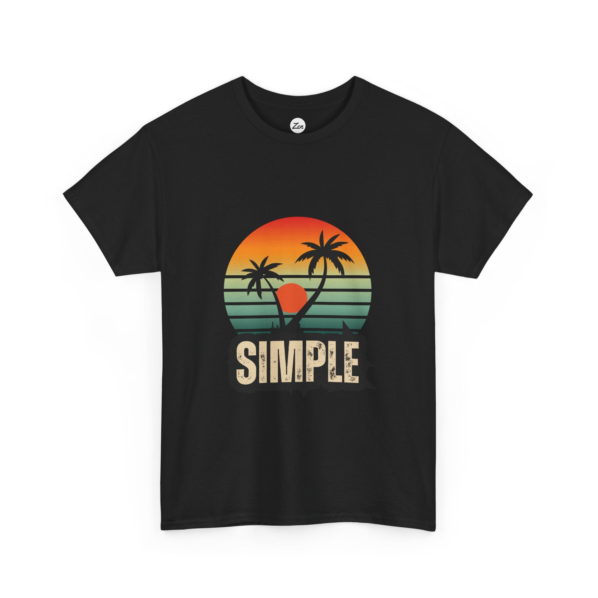 Simple Unisex Heavy Cotton Tee