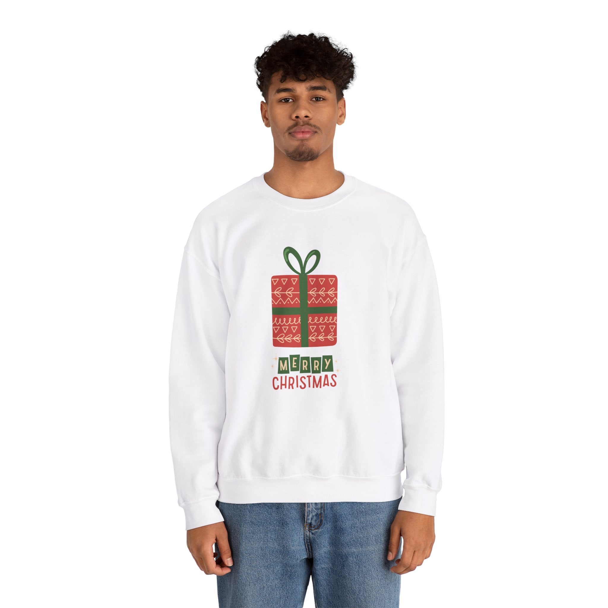 Merry Christmas II Unisex Heavy Blend™ Crewneck Sweatshirt