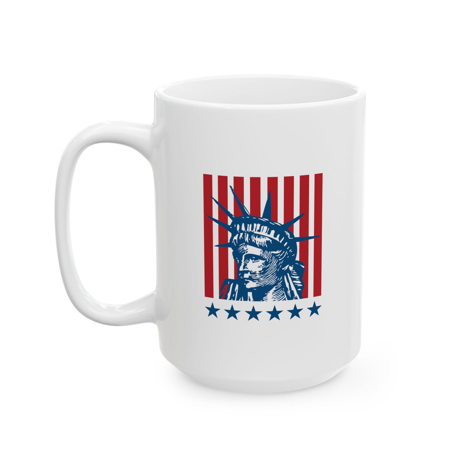 Liberty Ceramic Mug, (11oz, 15oz)