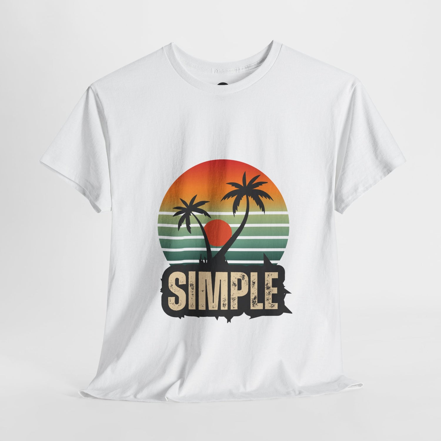 Simple Unisex Heavy Cotton Tee