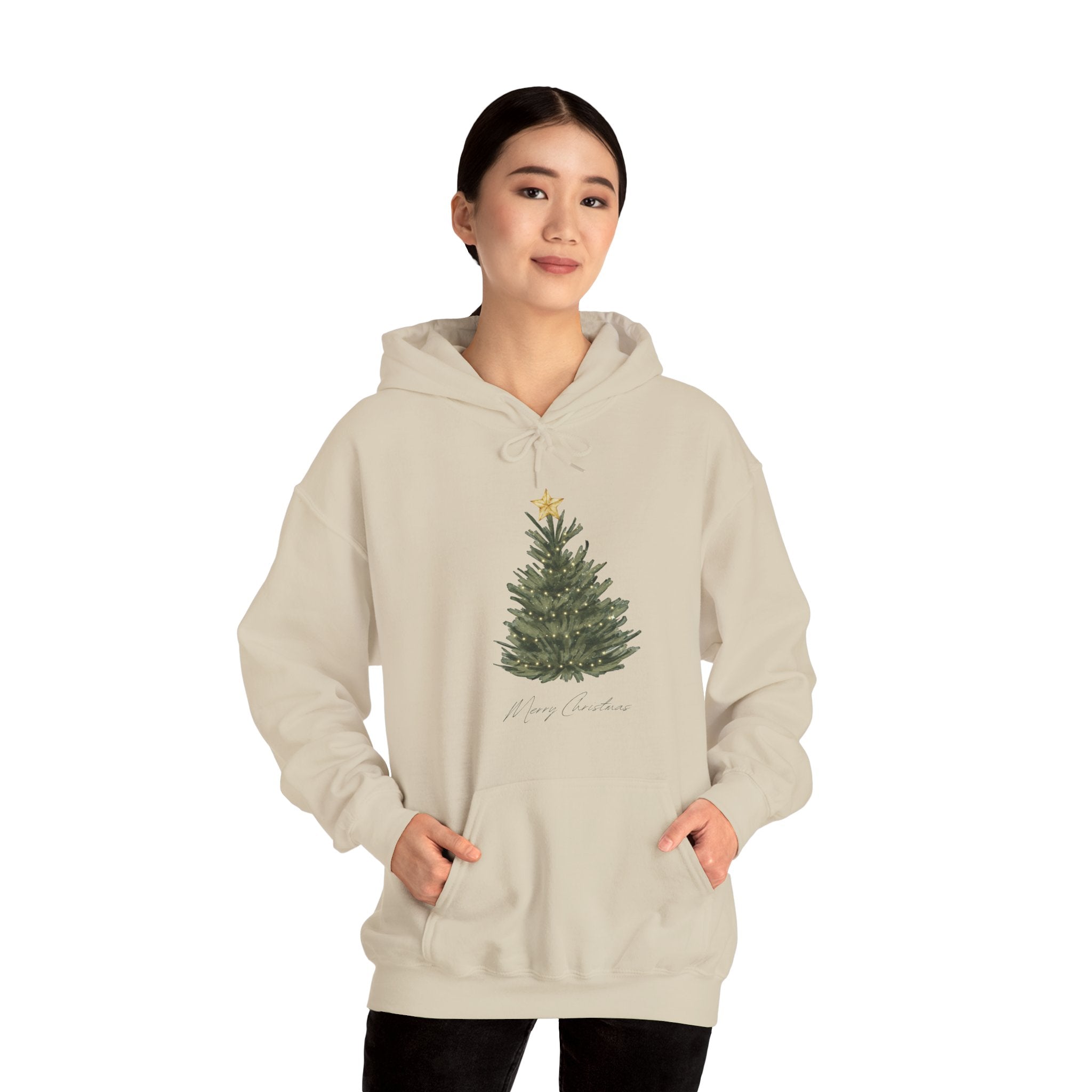 Merry Christmas IV Unisex Heavy Blend™ Hooded Sweatshirt