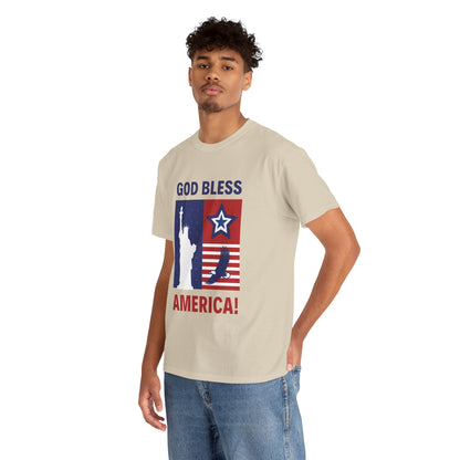 USA Bless Unisex Heavy Cotton Tee