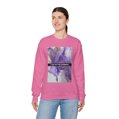 Live in the Moment Unisex Heavy Blend™ Crewneck Sweatshirt