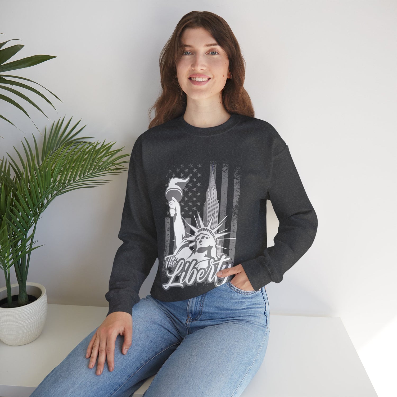 The Liberty Unisex Heavy Blend™ Crewneck Sweatshirt