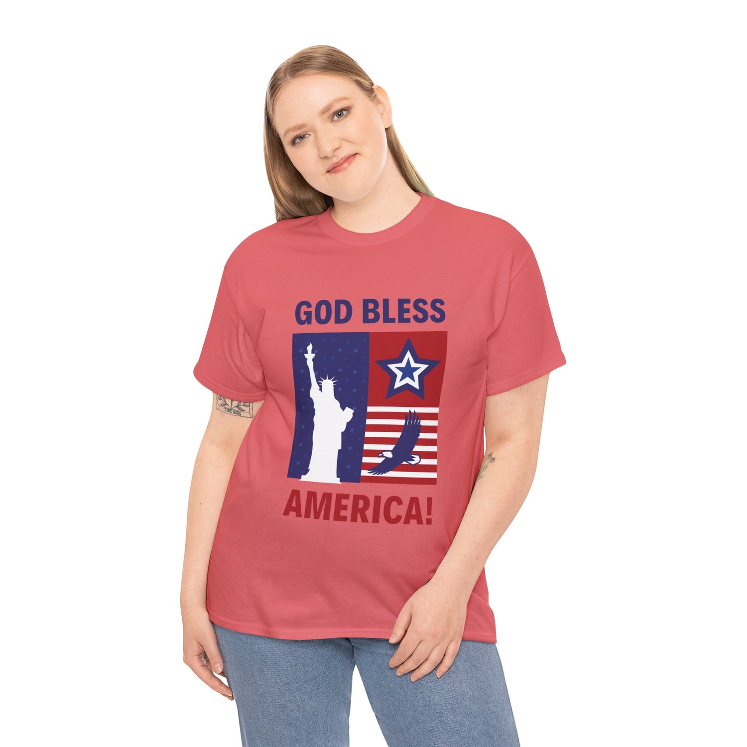 USA Bless Unisex Heavy Cotton Tee