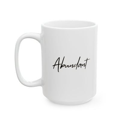 Abundant Ceramic Mug, (11oz, 15oz)