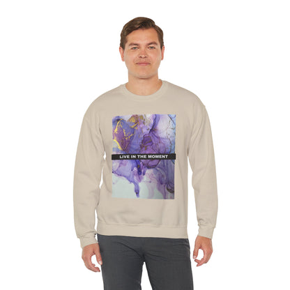 Live in the Moment Unisex Heavy Blend™ Crewneck Sweatshirt