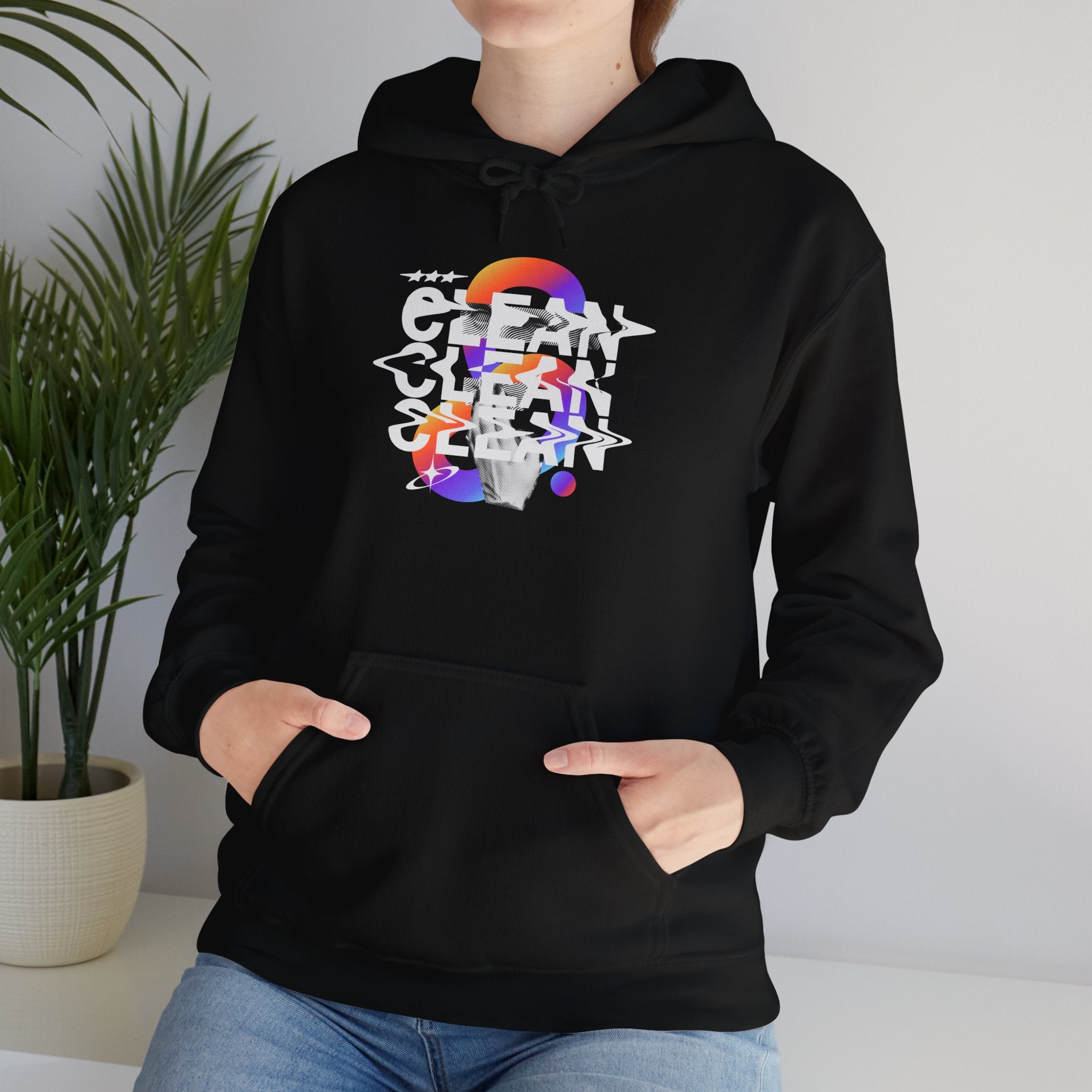 Clean Unisex Heavy Blend™ Hooded Sweatshirt