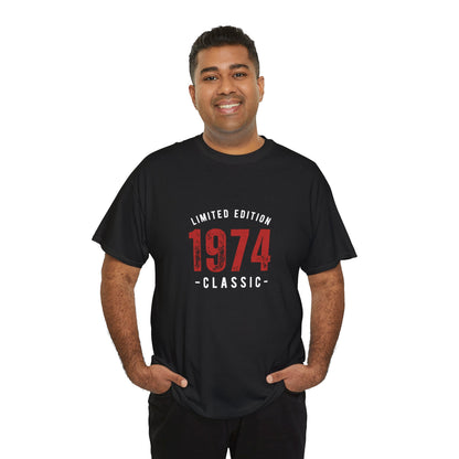 Limited Edition 1974 Unisex Heavy Cotton Tee