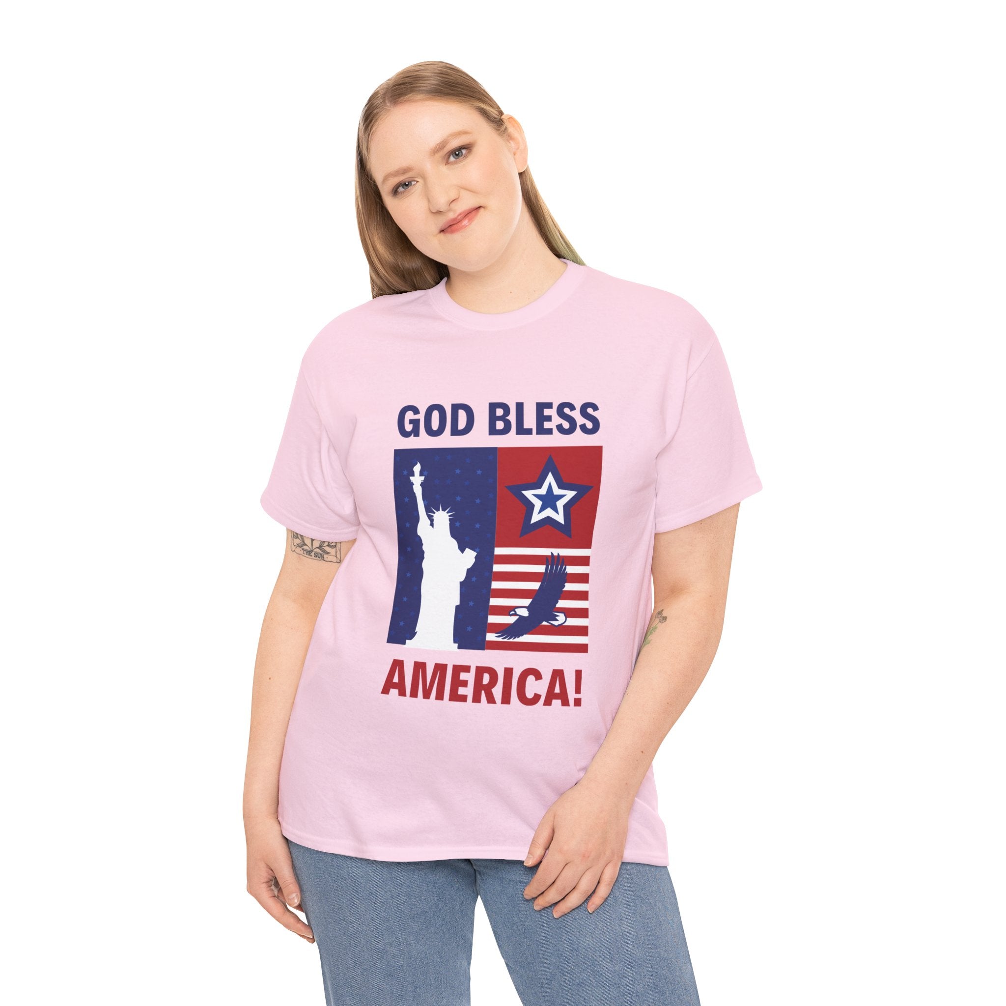 USA Bless Unisex Heavy Cotton Tee