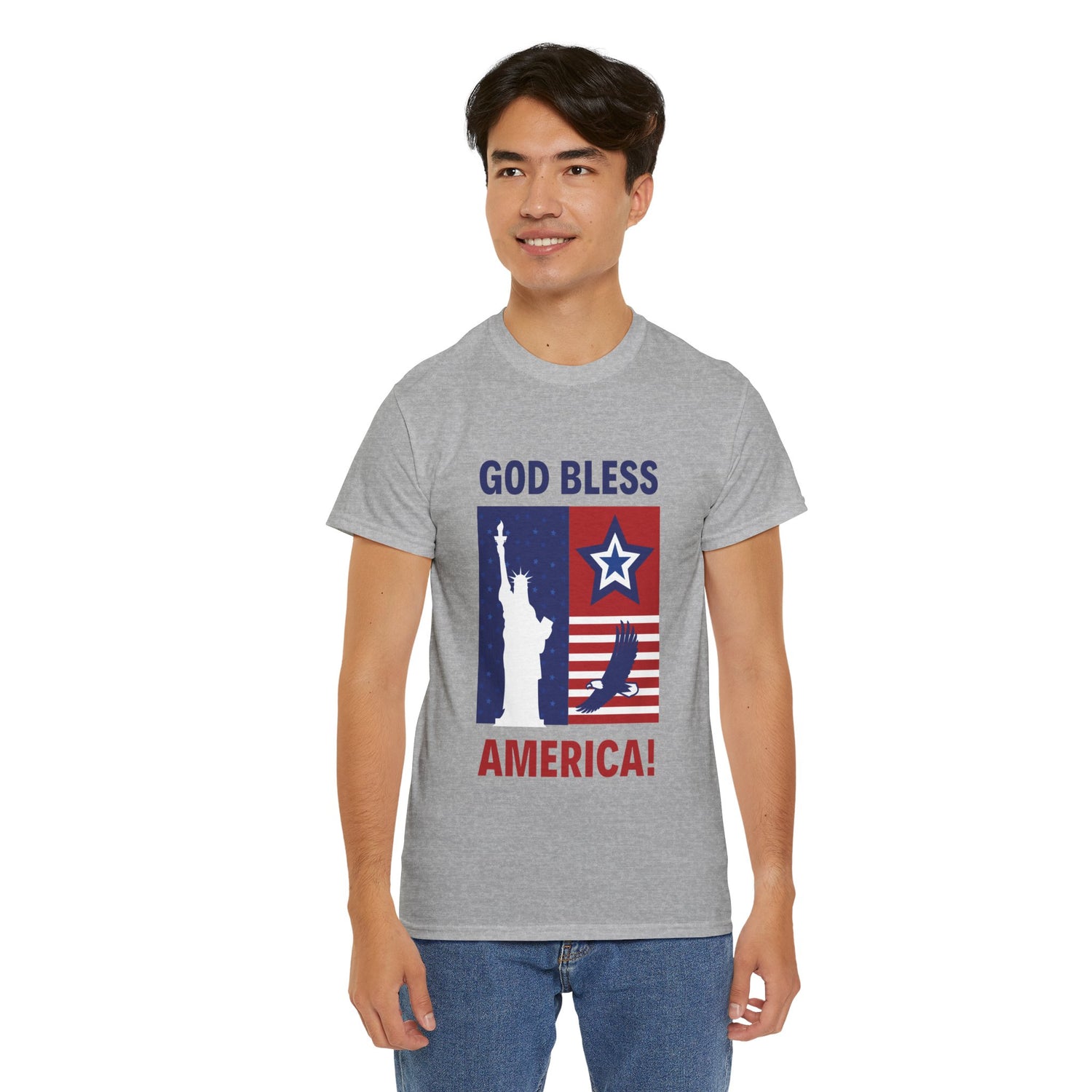 USA Bless Unisex Heavy Cotton Tee